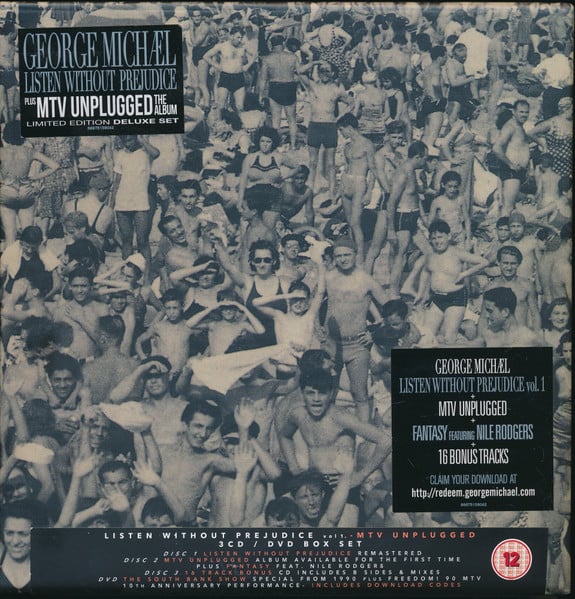 Image of Artwork for George Michael's Listen Without Prejudice / MTV Unplugged (3CD+DVD)